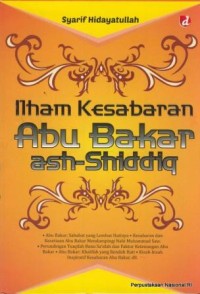 Ilham kesabaran Abu Bakar ash- Shiddiq