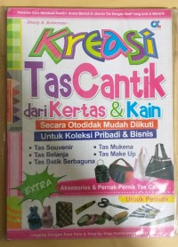 Kreasi tas cantik dari kertas dan kain