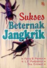 Sukses beternak jangkrik