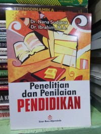 Penelitian dan penilaian pendidikan